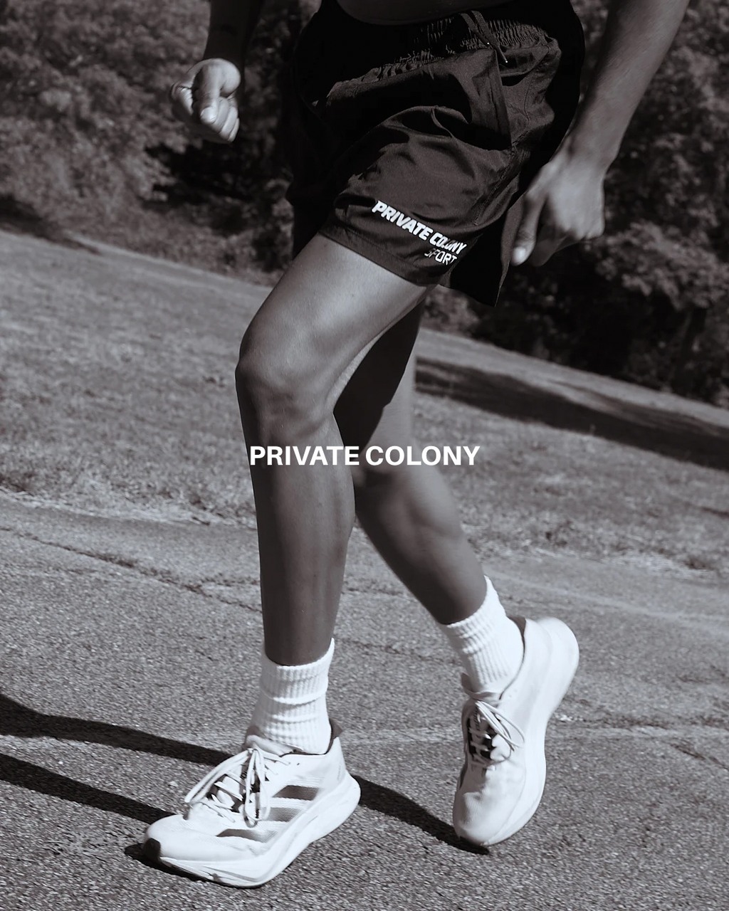 Private Colony Relay Athletic Shorts